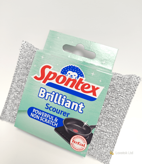 Spontex Brilliant Scourer is powerful, non scratch and easy to rinse
