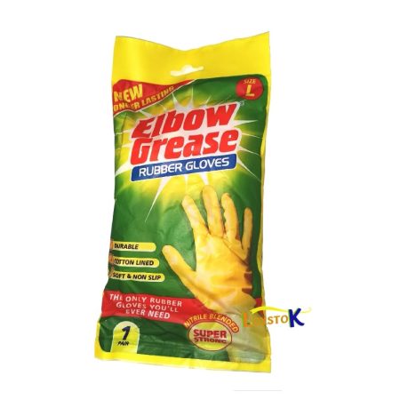 1 x pair Elbow Grease Rubber Gloves