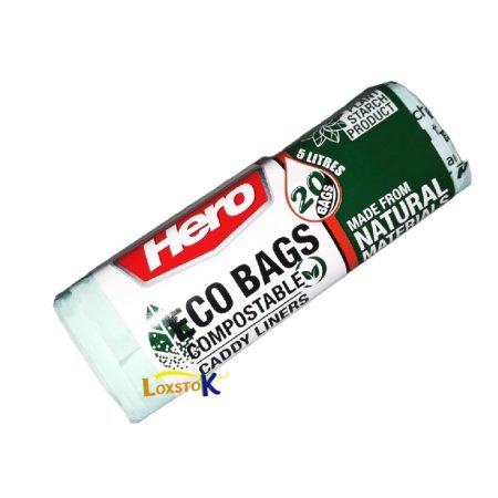 Caddy Liners 20bags. 5 Litre