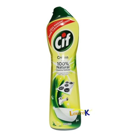 Cif Cream kichen cleaning, Lemon 500ml