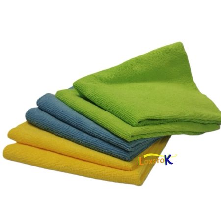 Cleaning Cloth Microfibre 6X35×35 cm Packed by Loxstok