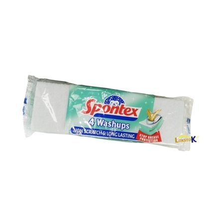 Washups Sponge Non-Scratch Spontex 1×4