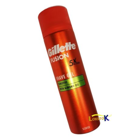 Gillette Shaving fusion with almond oil, gel 200ml