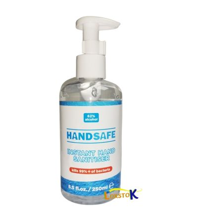 Hand sanitiser 250.ml kills 99%