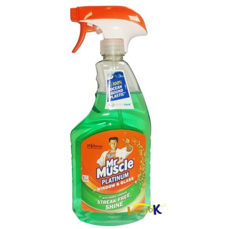 Mr Muscle Platinum Window & Glass Cleaner Spray Streak 750ml